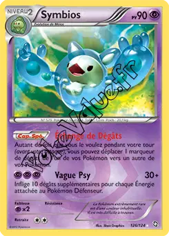 Carte Pokémon Symbios n°126 de la série Dragons Exaltés