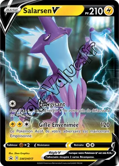 Carte Pokémon Salarsen V n°017 de la série Promo SWSH